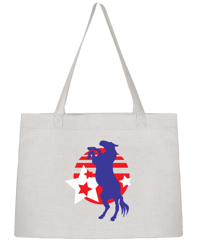Sac Shopping Cheval cabré par illustraman