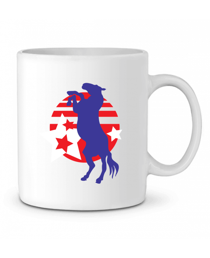 Mug  Cheval cabré par illustraman