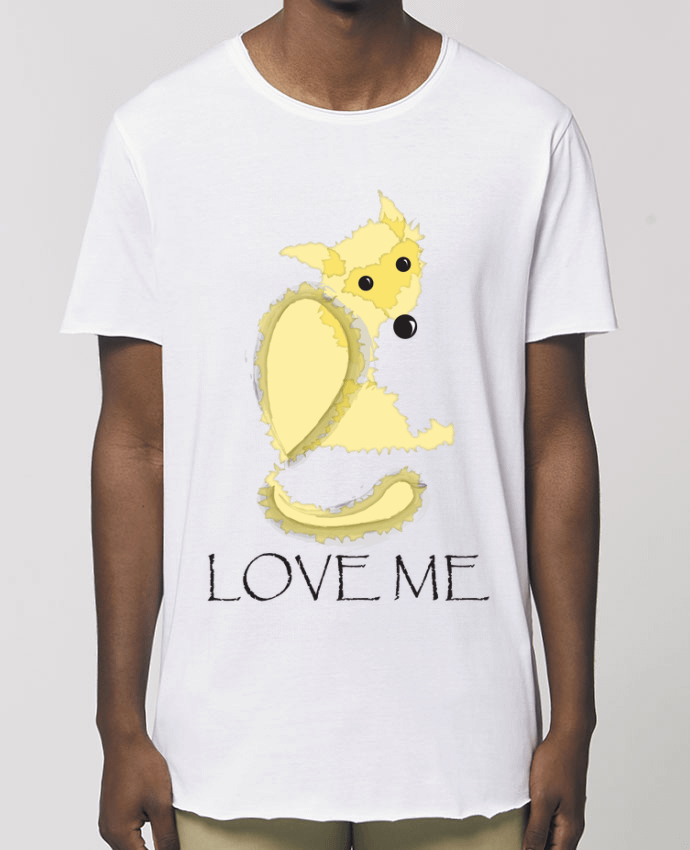 Tee-shirt Homme Renard love me Par  illustraman