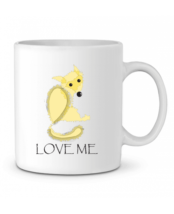 Mug  Renard love me par illustraman