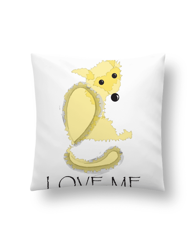 Coussin Renard love me par illustraman