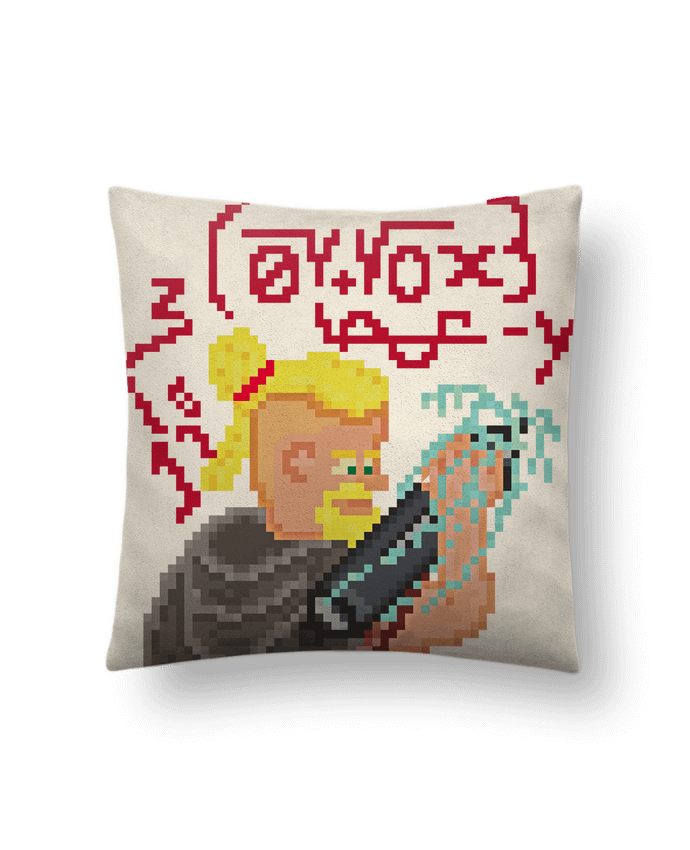 Coussin suédine AGUEN par Santiaguen