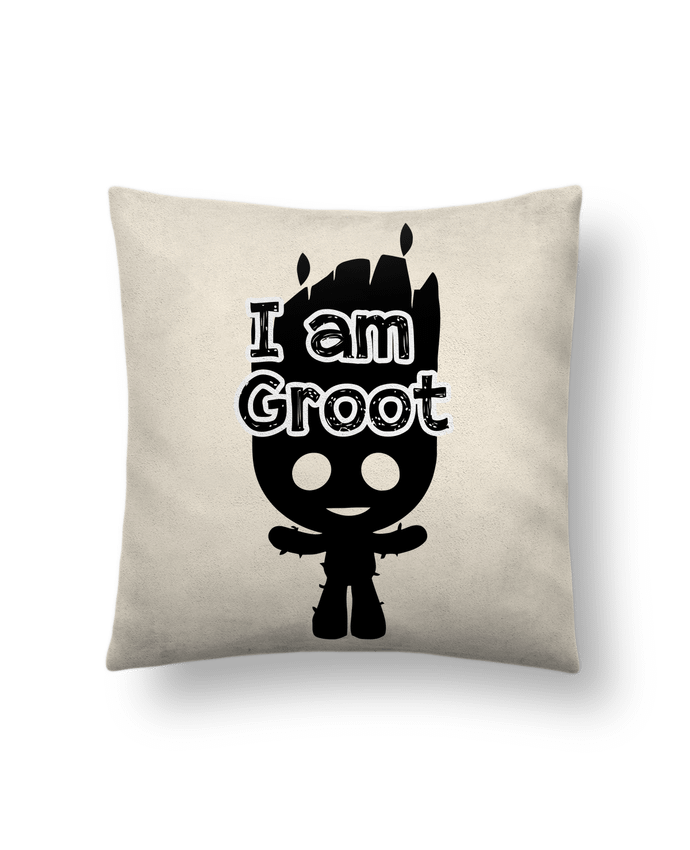 Coussin suédine I am Groot par Geekshow