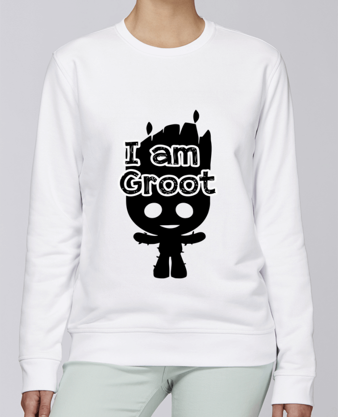 Sweatshirt I am Groot par Geekshow