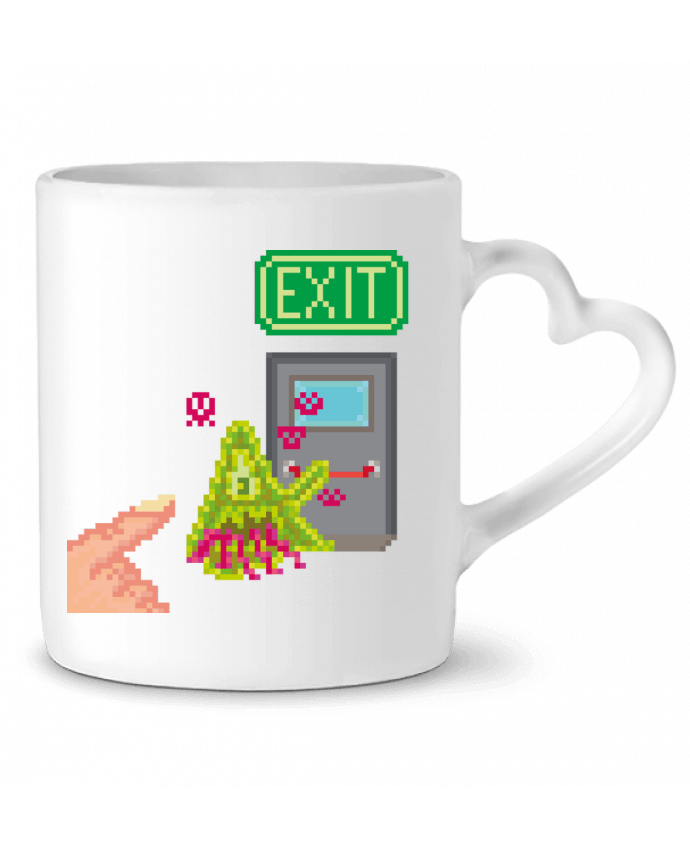 Mug coeur TOXICITY OUTSIDE par Santiaguen