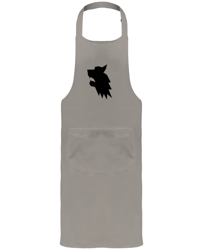Tablier avec poches wolf par Giarior05