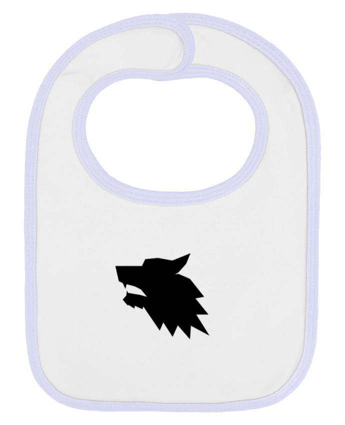 Bavoir bébé uni wolf par Giarior05