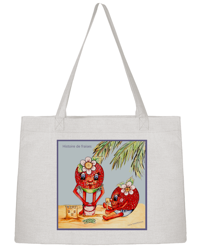 Sac Shopping Histoire de fraises par Tanopoulos laura