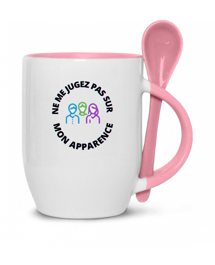  Tasse cuillère Ne me jugez pas par  M'Rannash.Shop