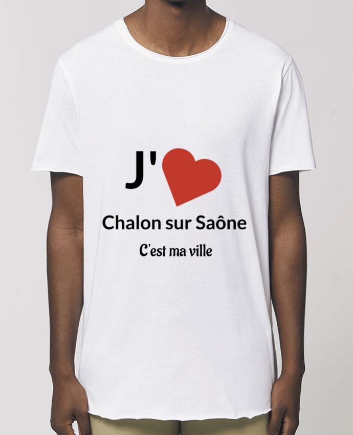 Tee-shirt Homme J'aime ma ville Chalon sur Saône Par  Lewismarquee