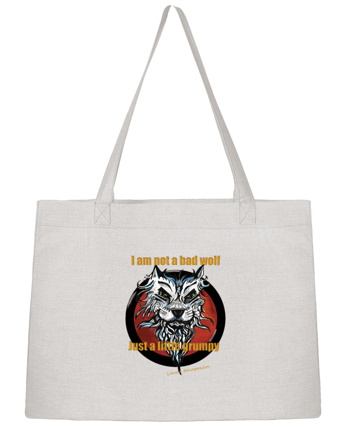 Sac Shopping Loup par Tanopoulos laura