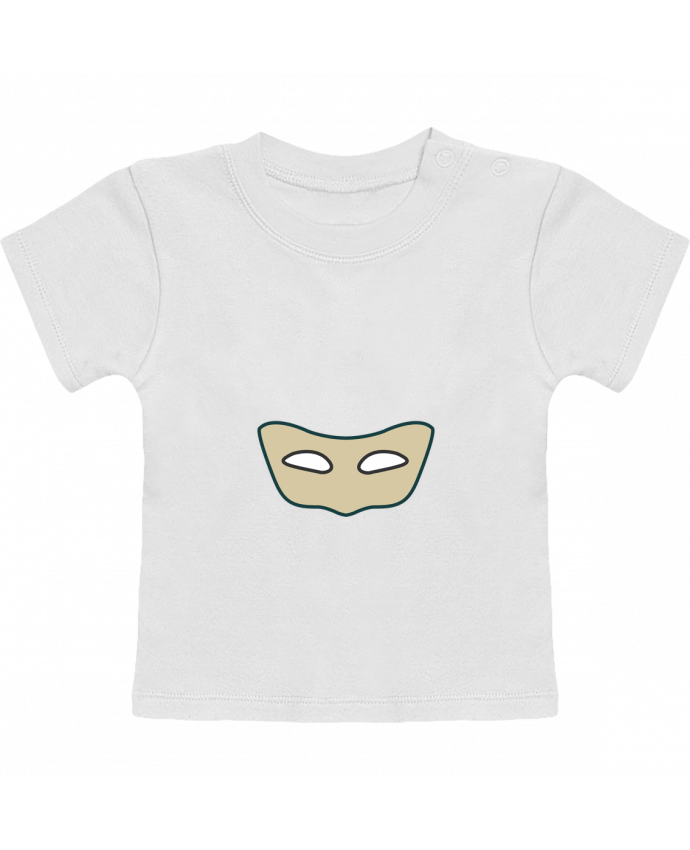 T-shirt bébé Masque_80 manches courtes du designer akag_