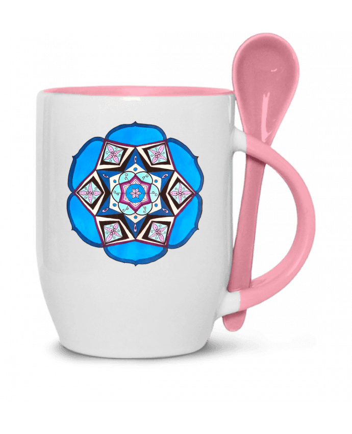  Tasse cuillère Mandala Apaisement par Caroline-Lyhor