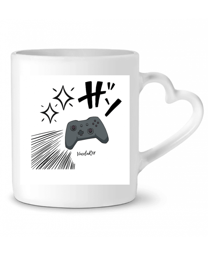 Mug coeur Manga VincelaR78 par VincelaR