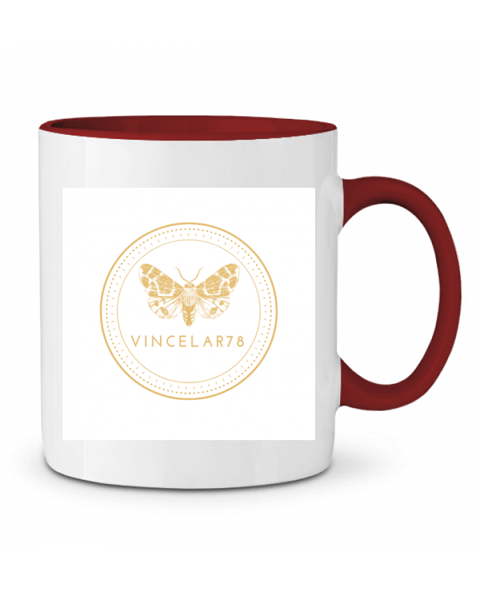 Mug bicolore Butterfly effect VincelaR