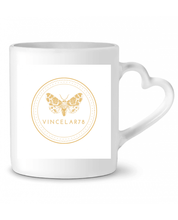 Mug coeur Butterfly effect par VincelaR