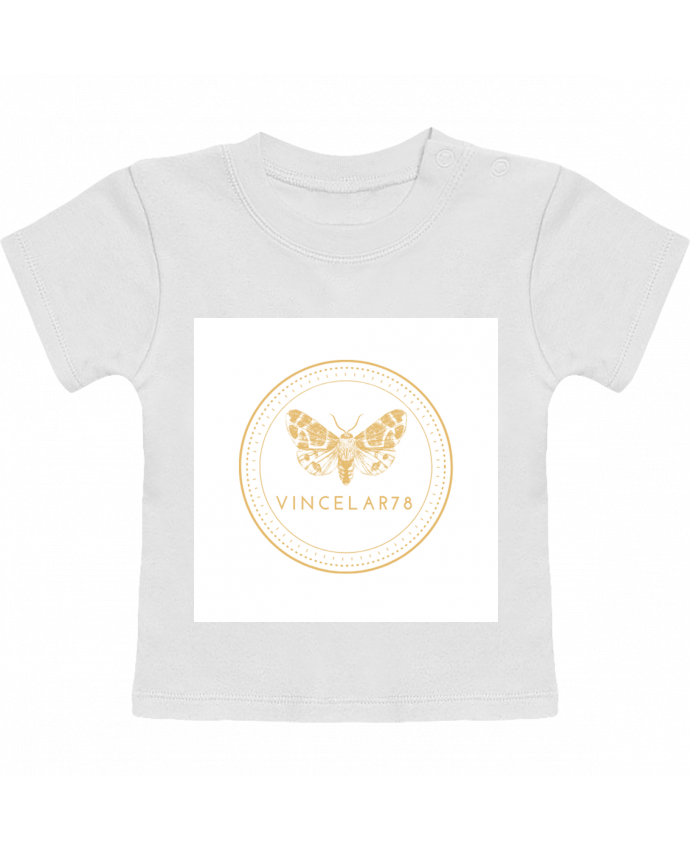 T-shirt bébé Butterfly effect manches courtes du designer VincelaR