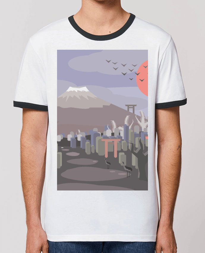 T-shirt Mont Fuji par I'm Pierre