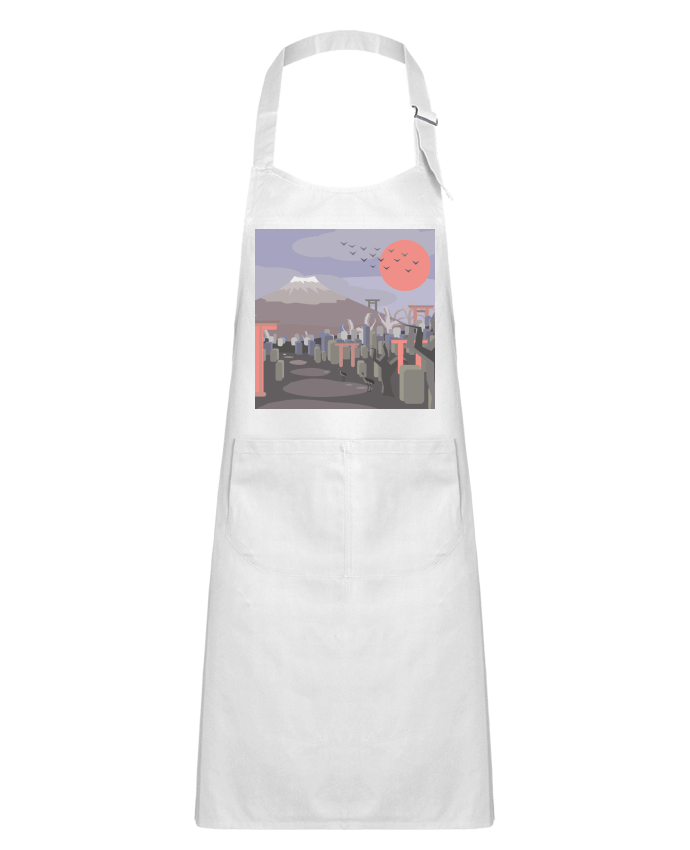 Tablier Enfant Mont Fuji par I'm Pierre
