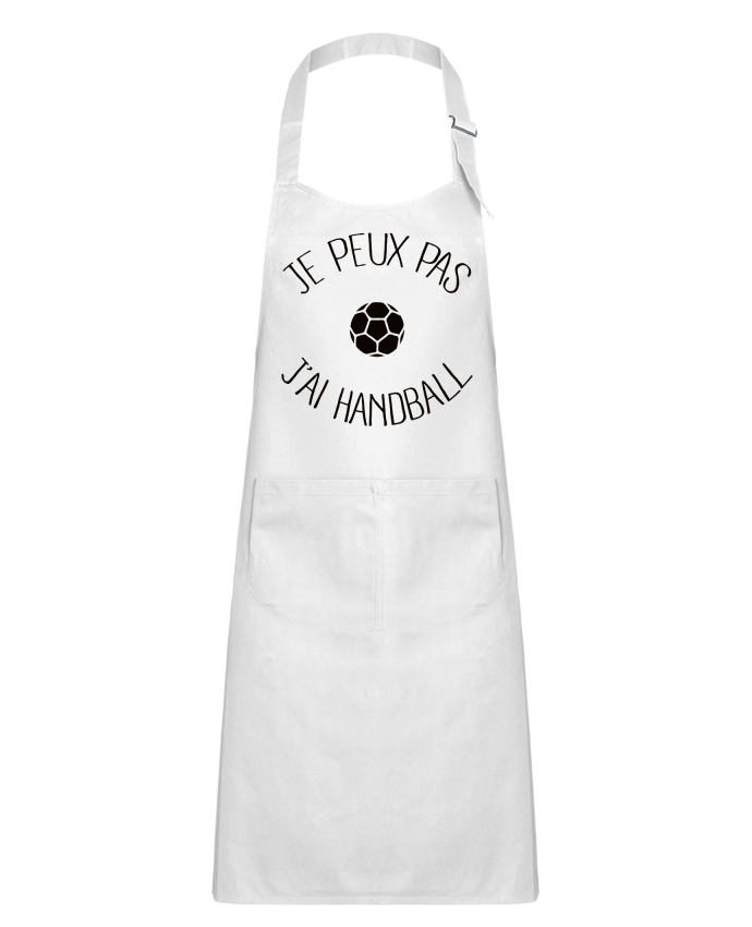 Tablier Enfant Je peux pas j'ai Handball par Freeyourshirt.com