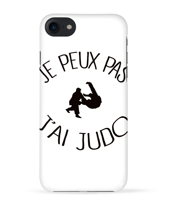 Case 3D iPhone 7 Je peux pas j'ai Judo de Freeyourshirt.com