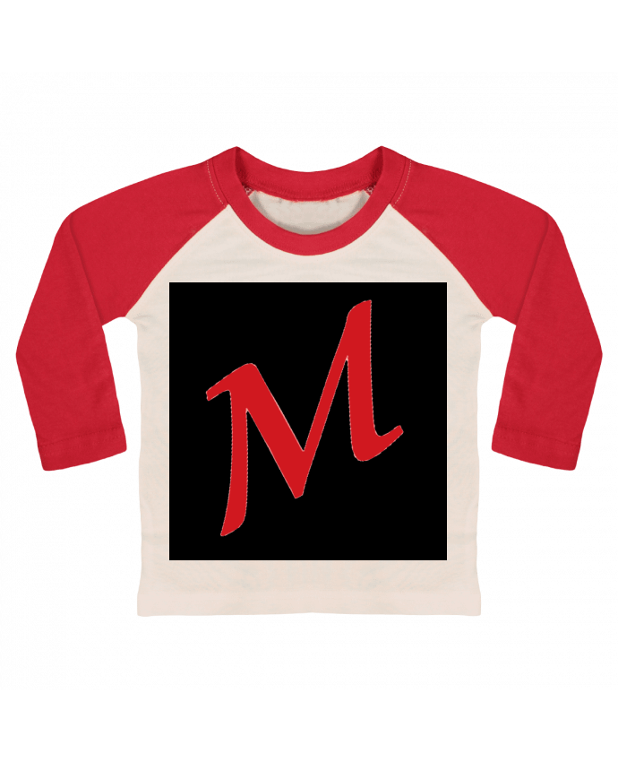 Tee-shirt Bébé Baseball ML logo maxitib par maxitib