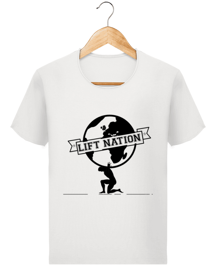  T-shirt Homme vintage Lift Nation par Luko