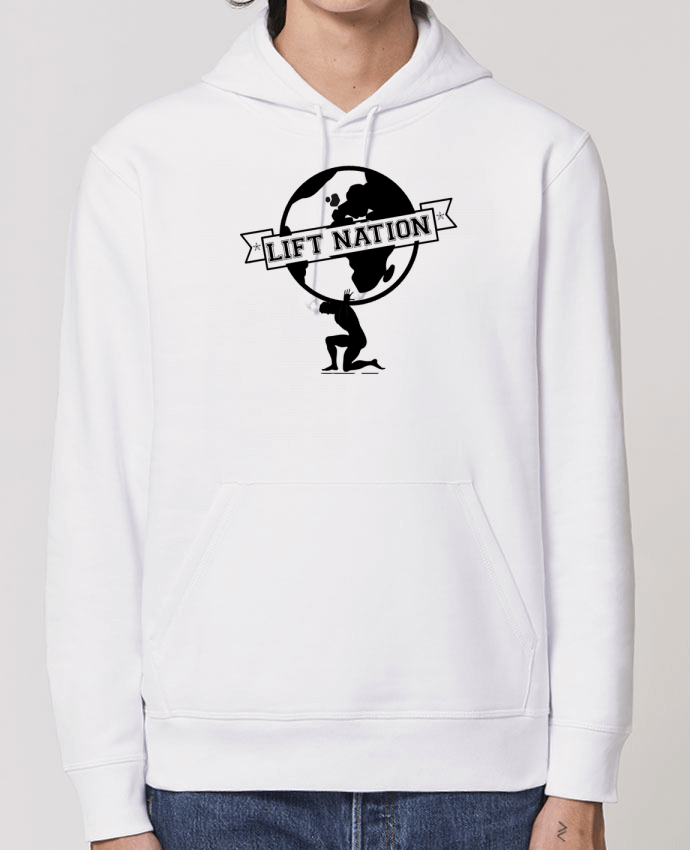 Essential unisex hoodie sweatshirt Drummer Lift Nation Par Luko