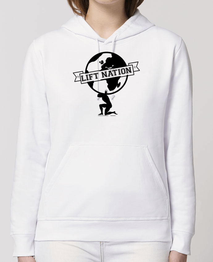 Sweat-Shirt Capuche Essentiel Unisexe Drummer Lift Nation Par Luko