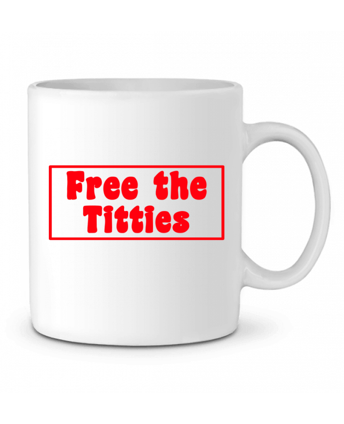 Mug  Free the Titties par Arepo