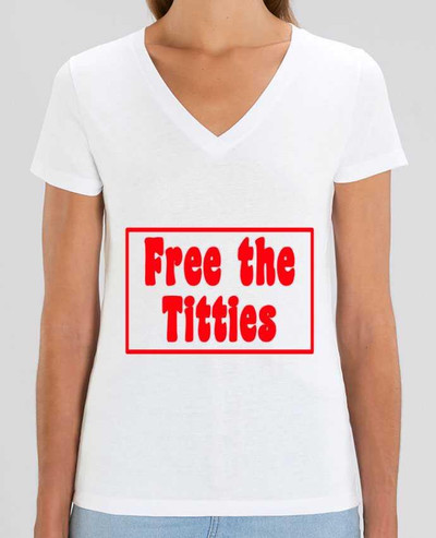 Tee-shirt femme Free the Titties Par  Arepo