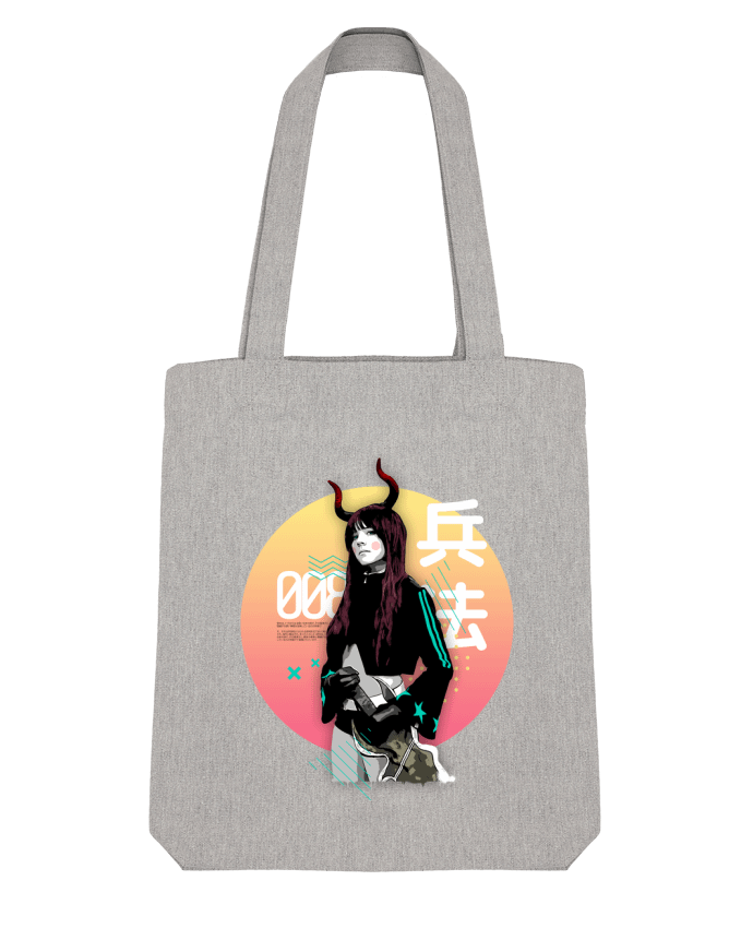 Tote Bag Stanley Stella Onna Bugeisha 008 par Pils 