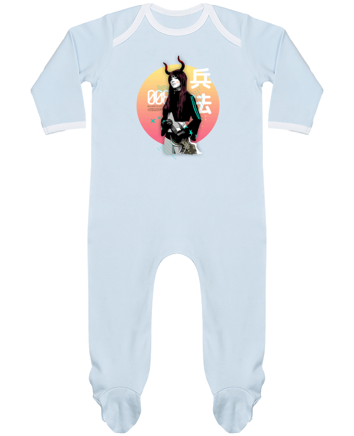 Body Pyjama Bébé Onna Bugeisha 008 par Pils
