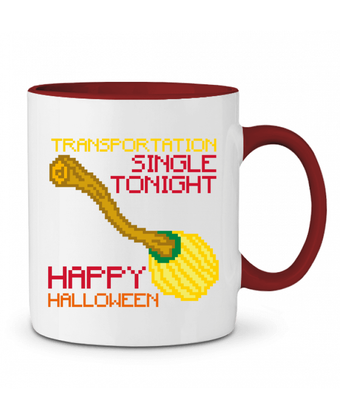 Mug bicolore SINGLE TONIGHT Santiaguen