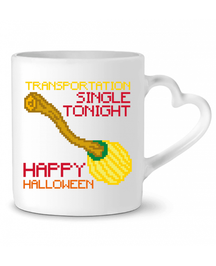 Mug coeur SINGLE TONIGHT par Santiaguen