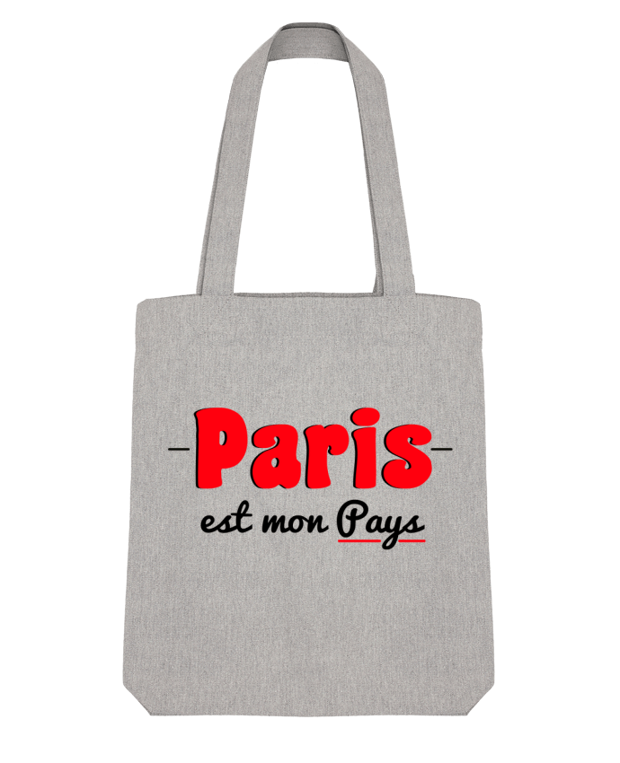 Tote Bag Stanley Stella Paris est mon Pays par Arepo 