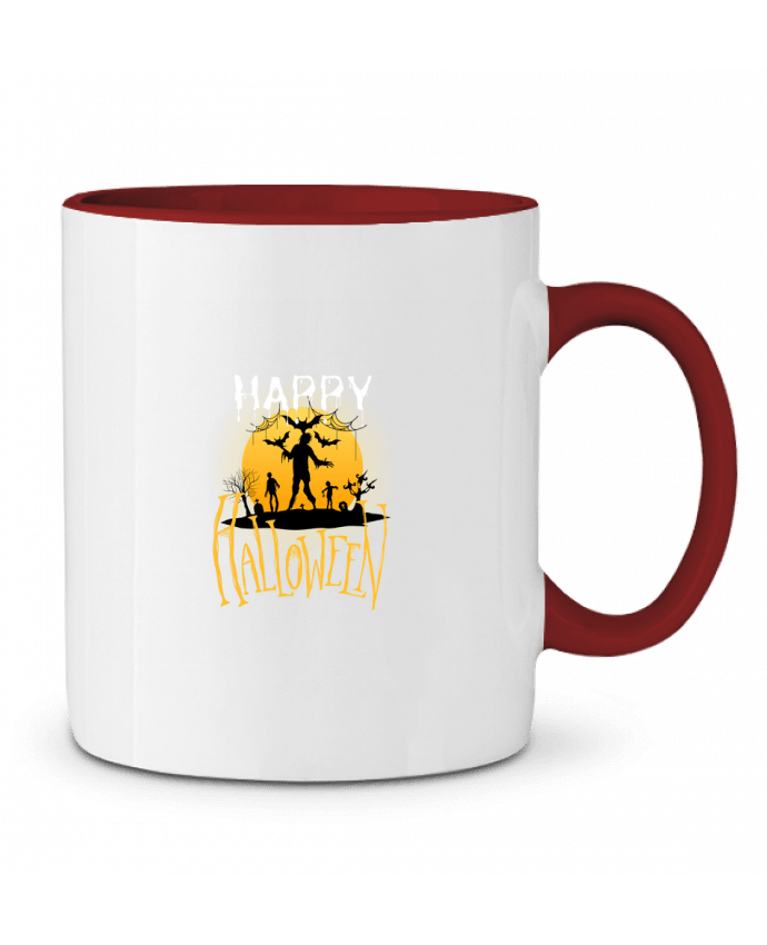 Mug bicolore Halloween design studio