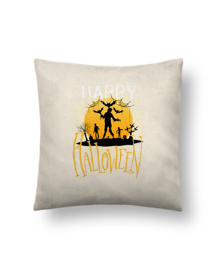Coussin suédine Halloween par design studio