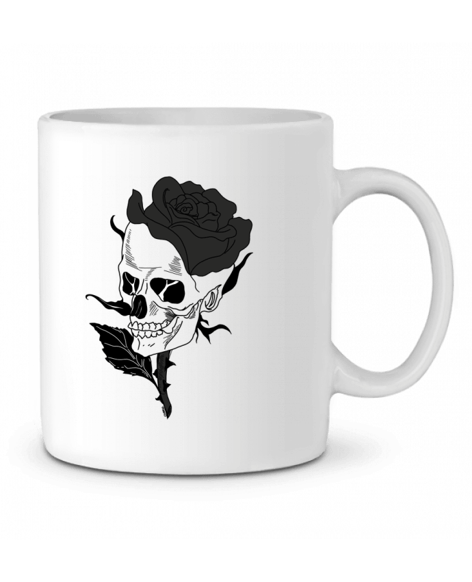 Mug  Tête de mort rose par Charod