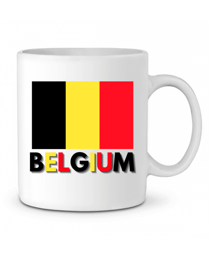 Mug  Drapeau Belgium par Anastasia