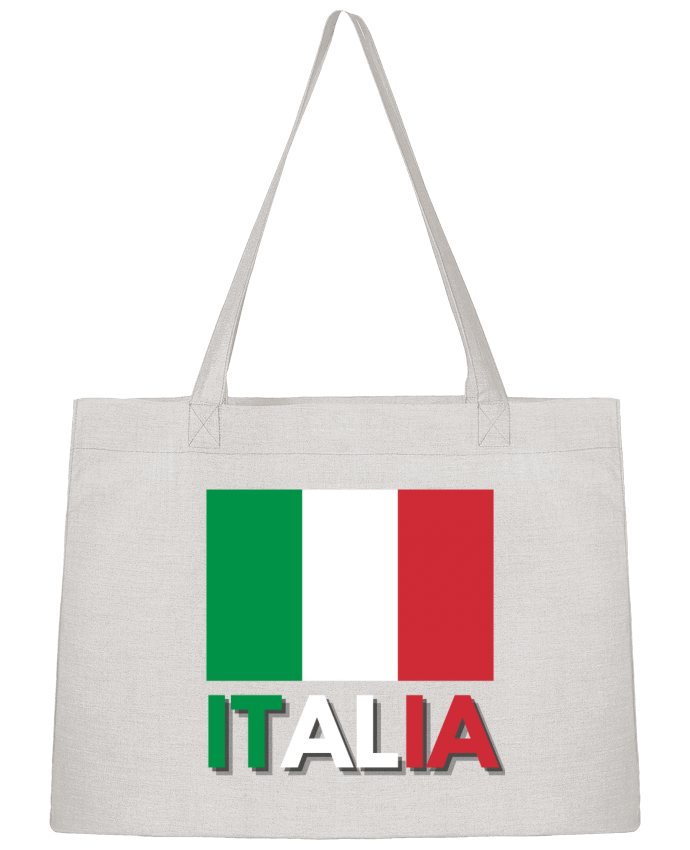 Sac Shopping Drapeau Italie par Anastasia