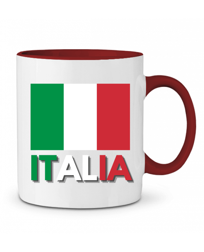 Mug bicolore Drapeau Italie Anastasia