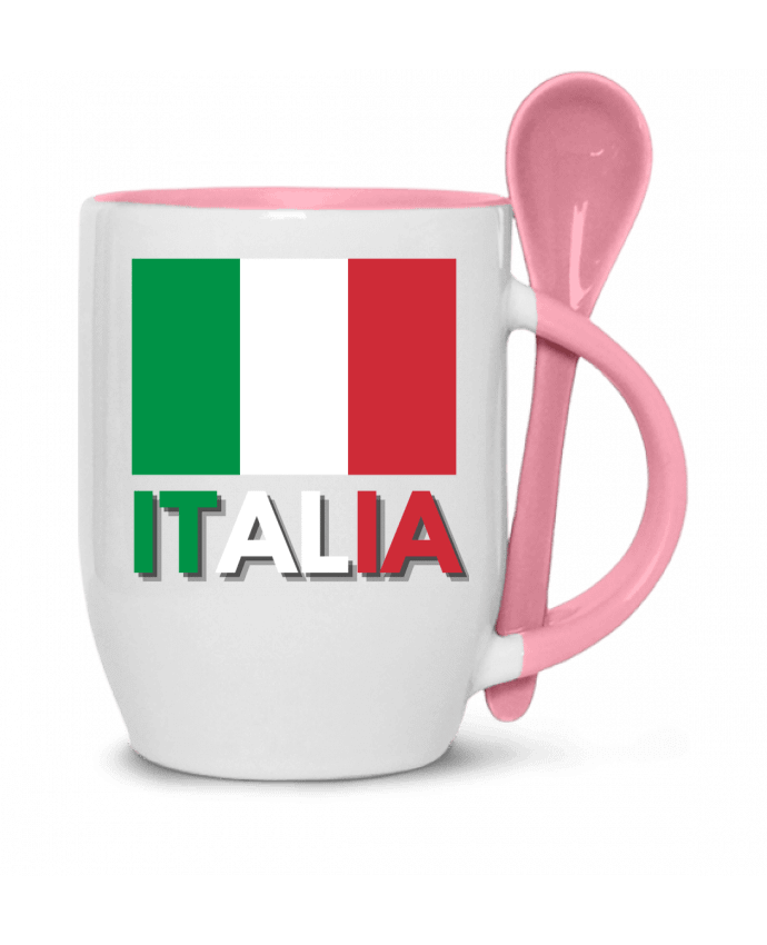  Tasse cuillère Drapeau Italie par Anastasia