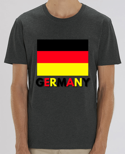 T-Shirt Drapeau Allemagne par Anastasia