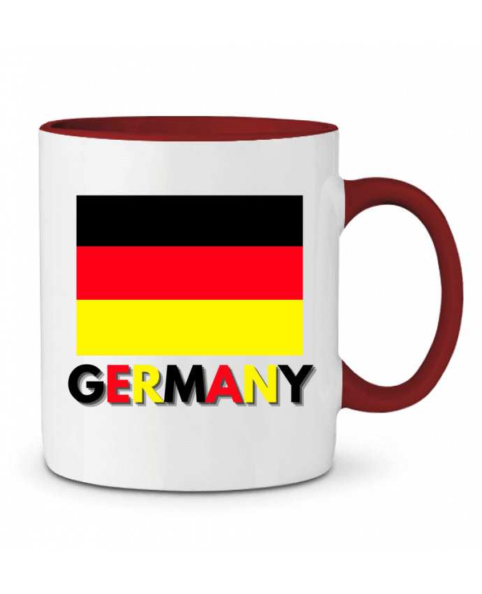 Mug bicolore Drapeau Allemagne Anastasia