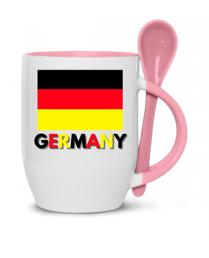  Tasse cuillère Drapeau Allemagne par Anastasia