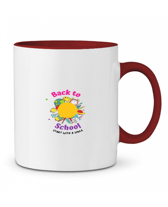 Mug bicolore Back to school MaryA66