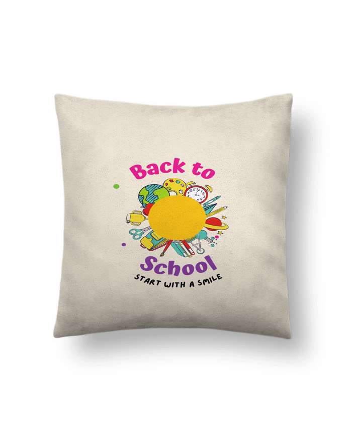 Coussin suédine Back to school par MaryA66