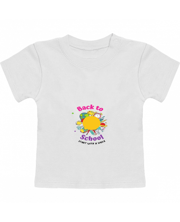 T-shirt bébé Back to school manches courtes du designer MaryA66