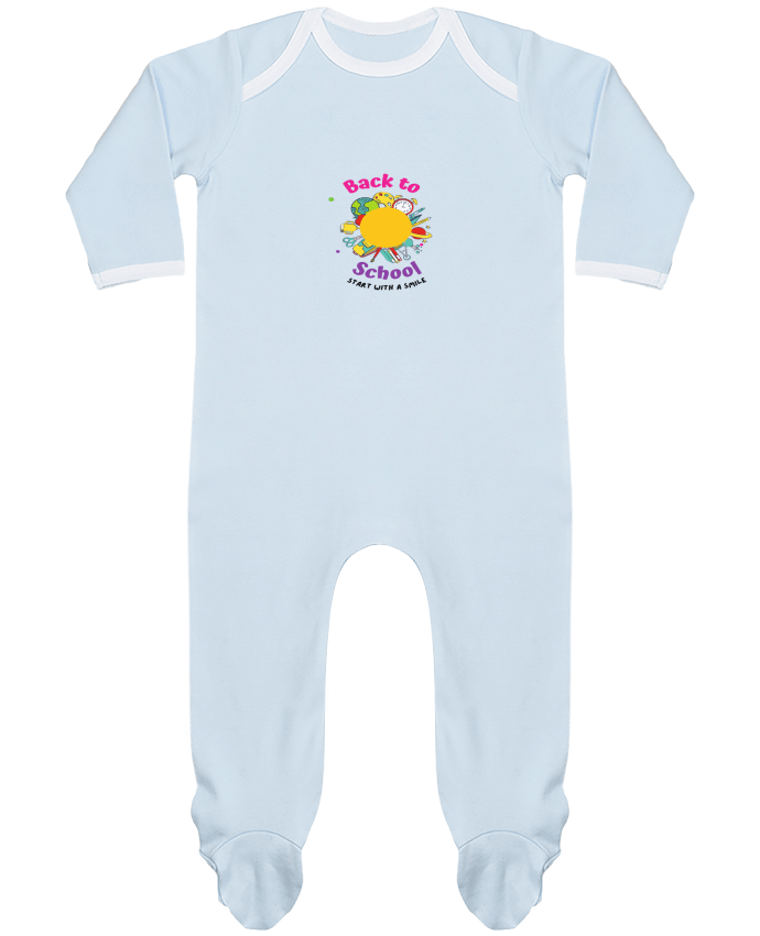 Body Pyjama Bébé Back to school par MaryA66